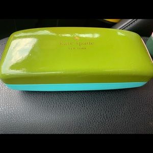 Kate Spade glasses case.